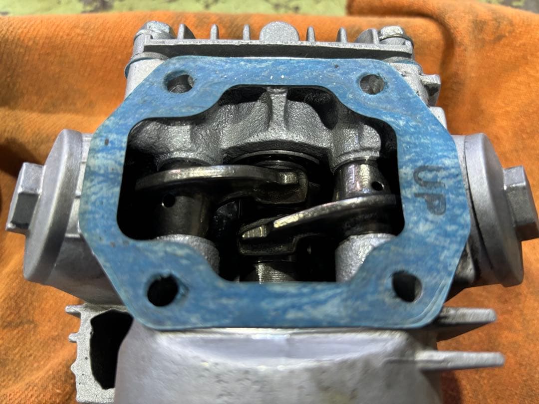 スーパーカブ　72cc ボアアップキット　ヘッド加工済　12V キャブ車　プレス