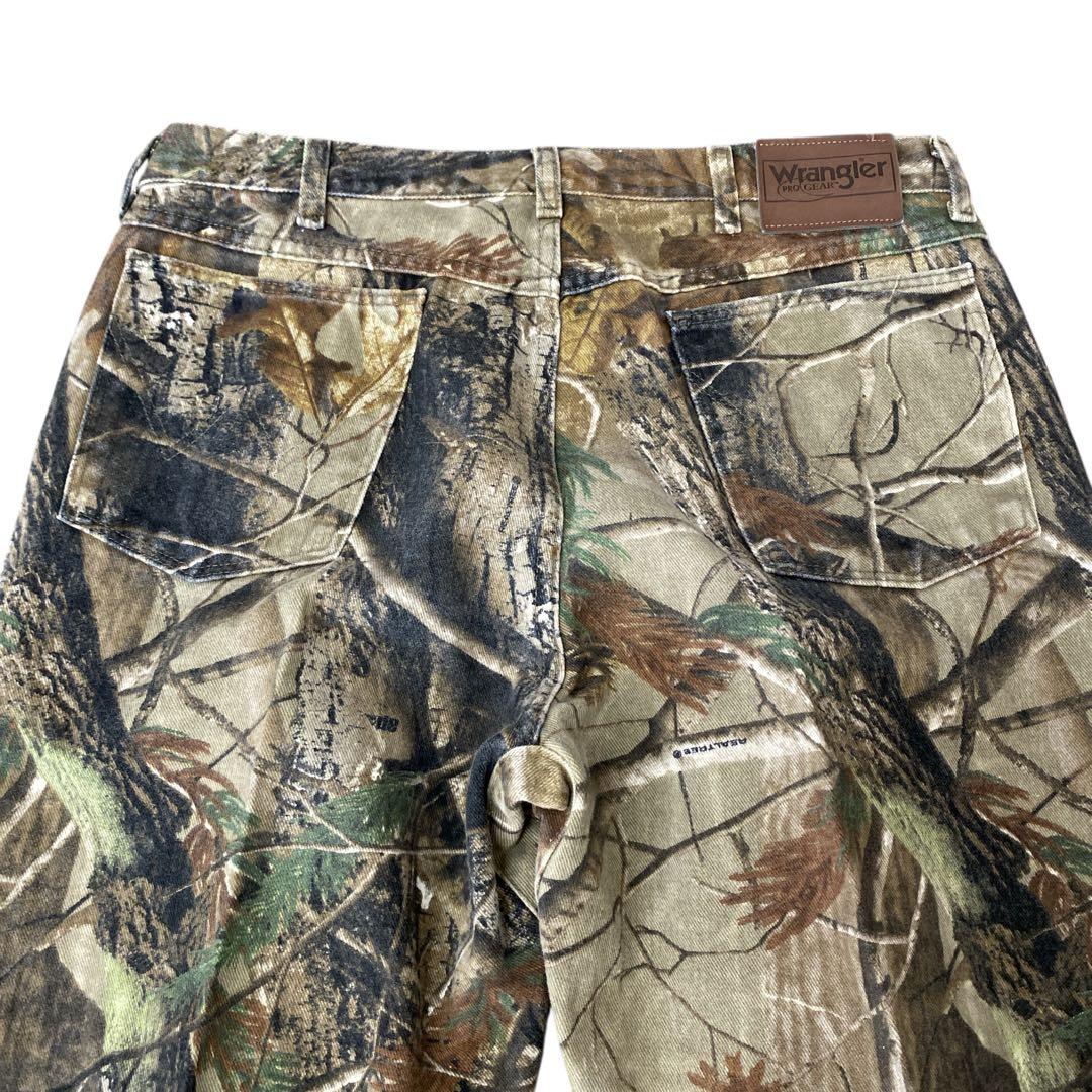 美品Wrangler リアルツリーカモ　ボトムス　ワーク　アウトドア　W36
