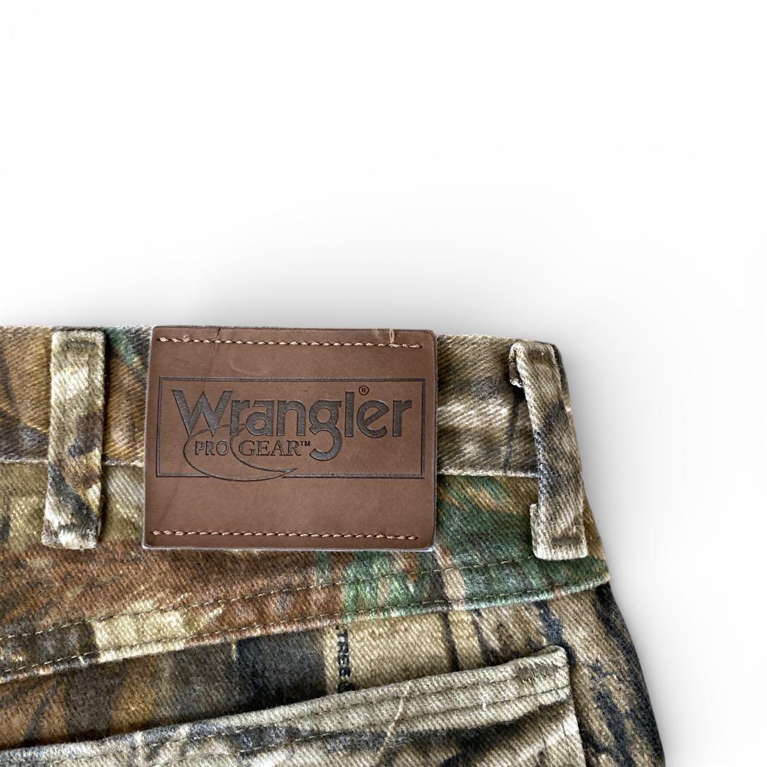 美品Wrangler リアルツリーカモ　ボトムス　ワーク　アウトドア　W36