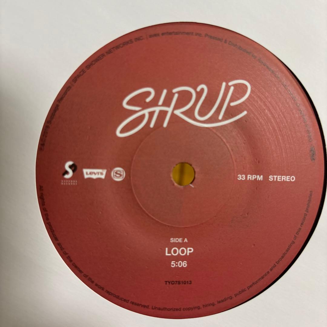 SHRUP loop / Do Well 新品未使用7インチレコード
