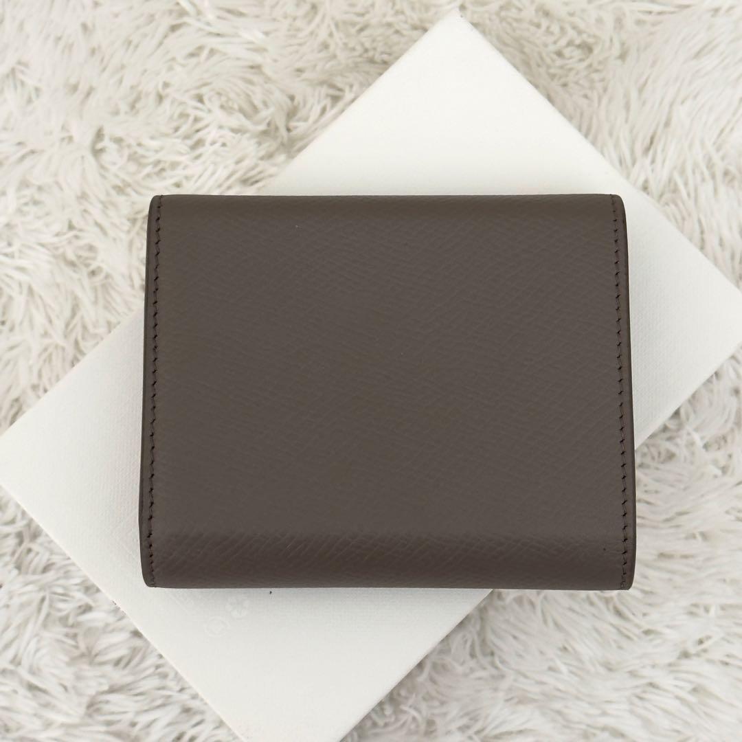 極上美品⭐️CELINE セリーヌ トリフォールドウォレット 財布 カーフレザー
