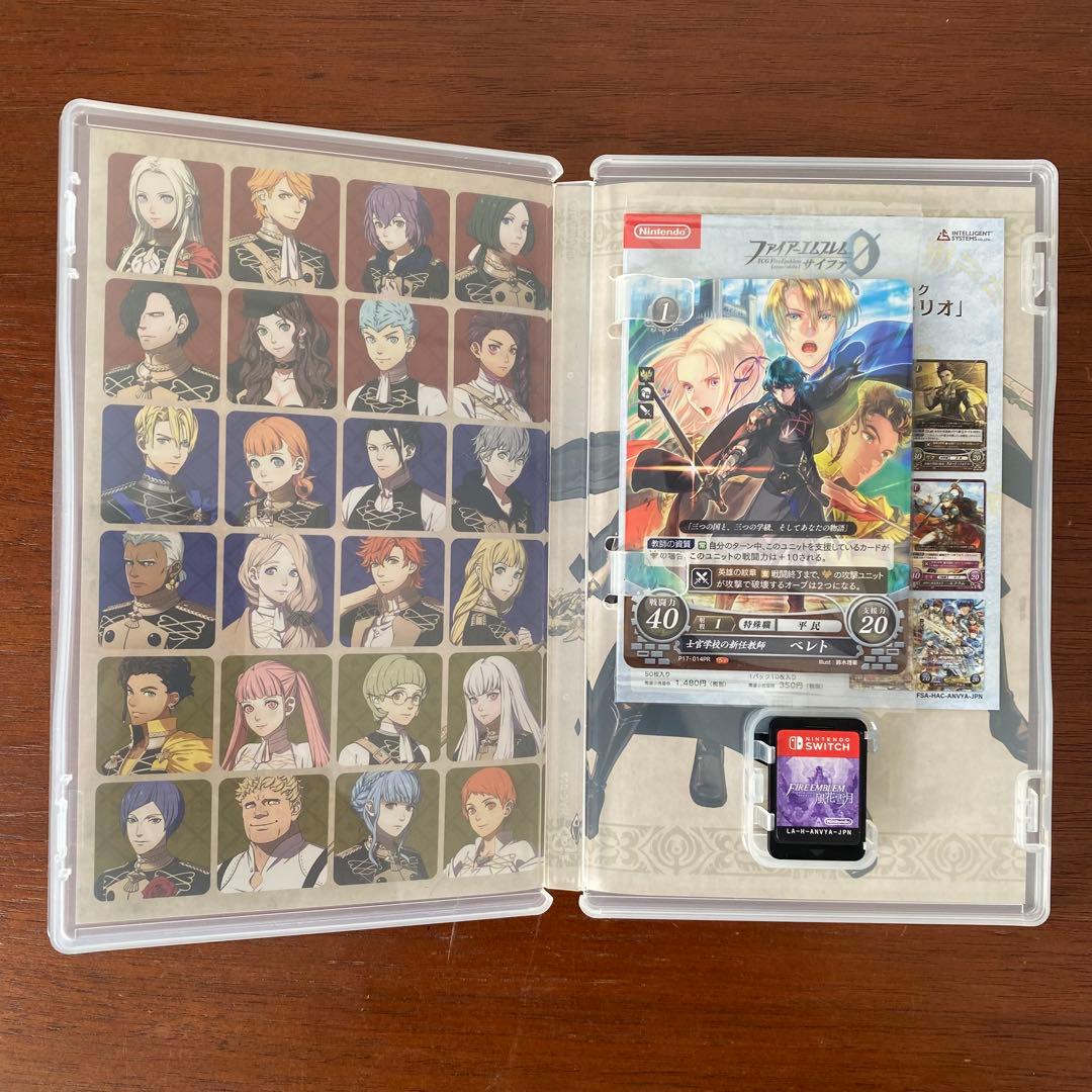 極美品【ソフト付き】ファイアーエムブレム 風花雪月フォドラコレクション トレカ付