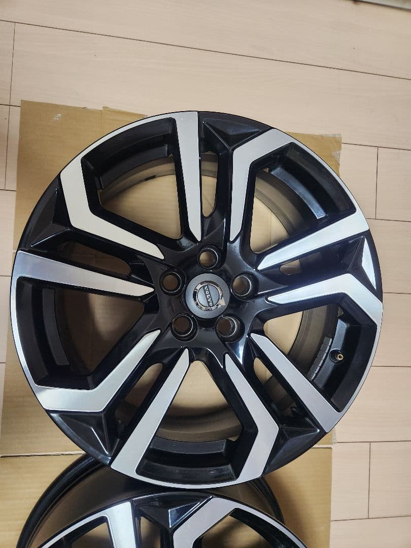 ①ボルボ 純正 18インチ 7.5J +50 5H PCD108　2本　美品