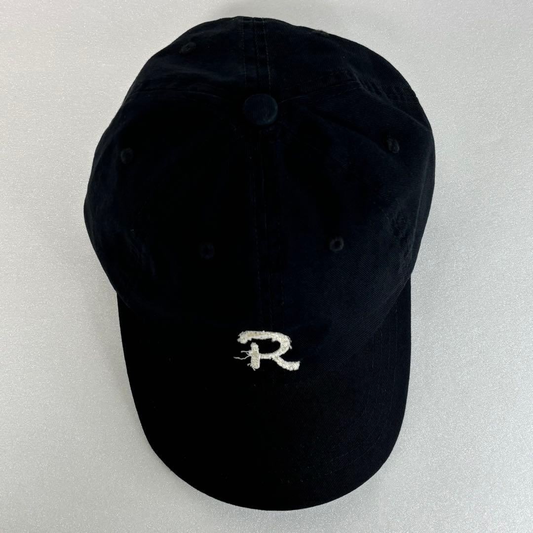 初 ロンハーマン キャップ 帽子 Rロゴ RHC ブラック ホワイト