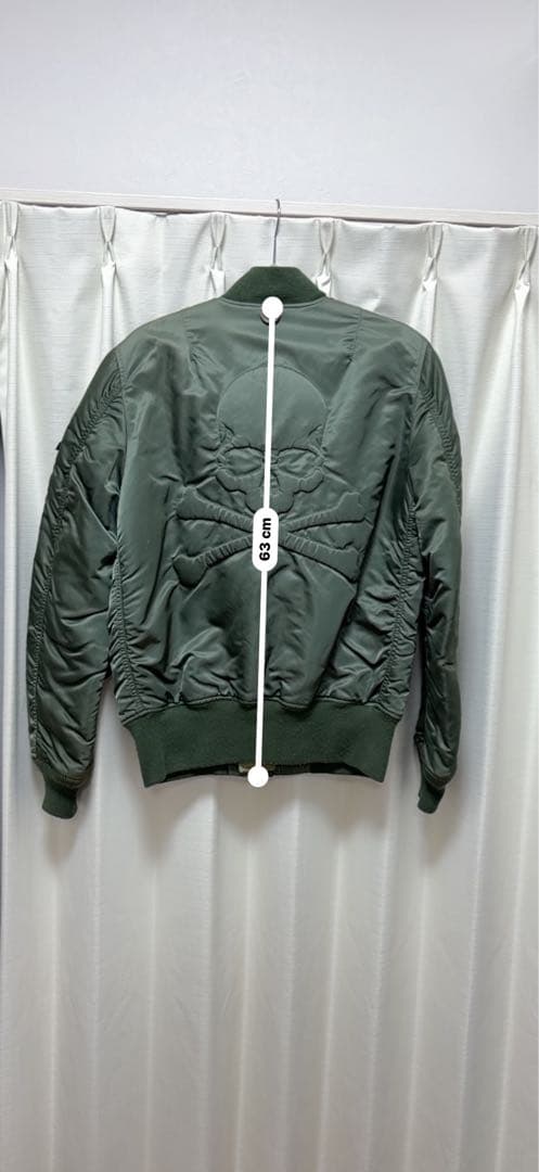 送料無料mastermind コラボMA-1ジャケット