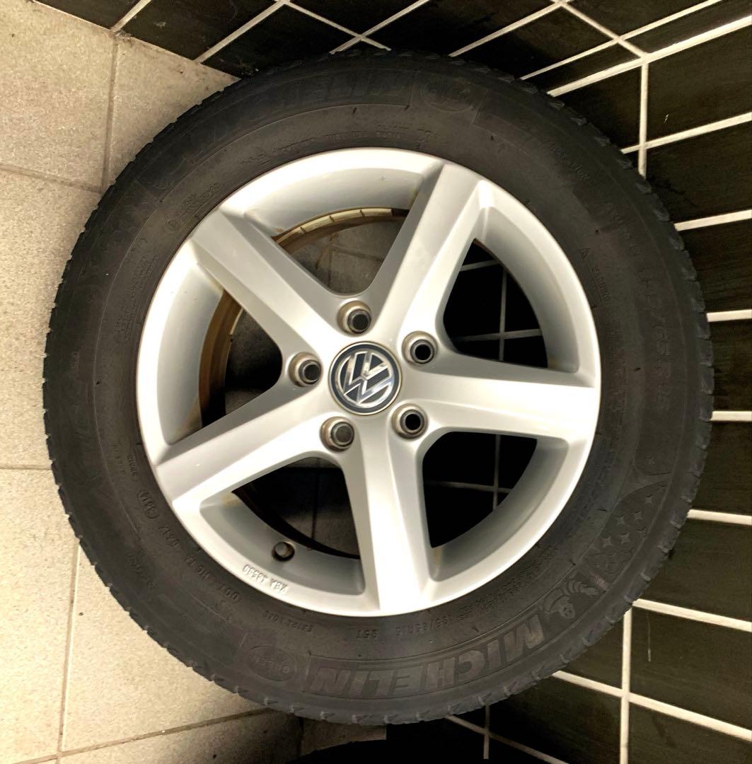 Volkswagen 15インチ純正アルミホイール