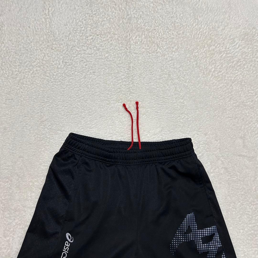 asics A77 ジャージ トレーニングウェア セットアップ ブラック O