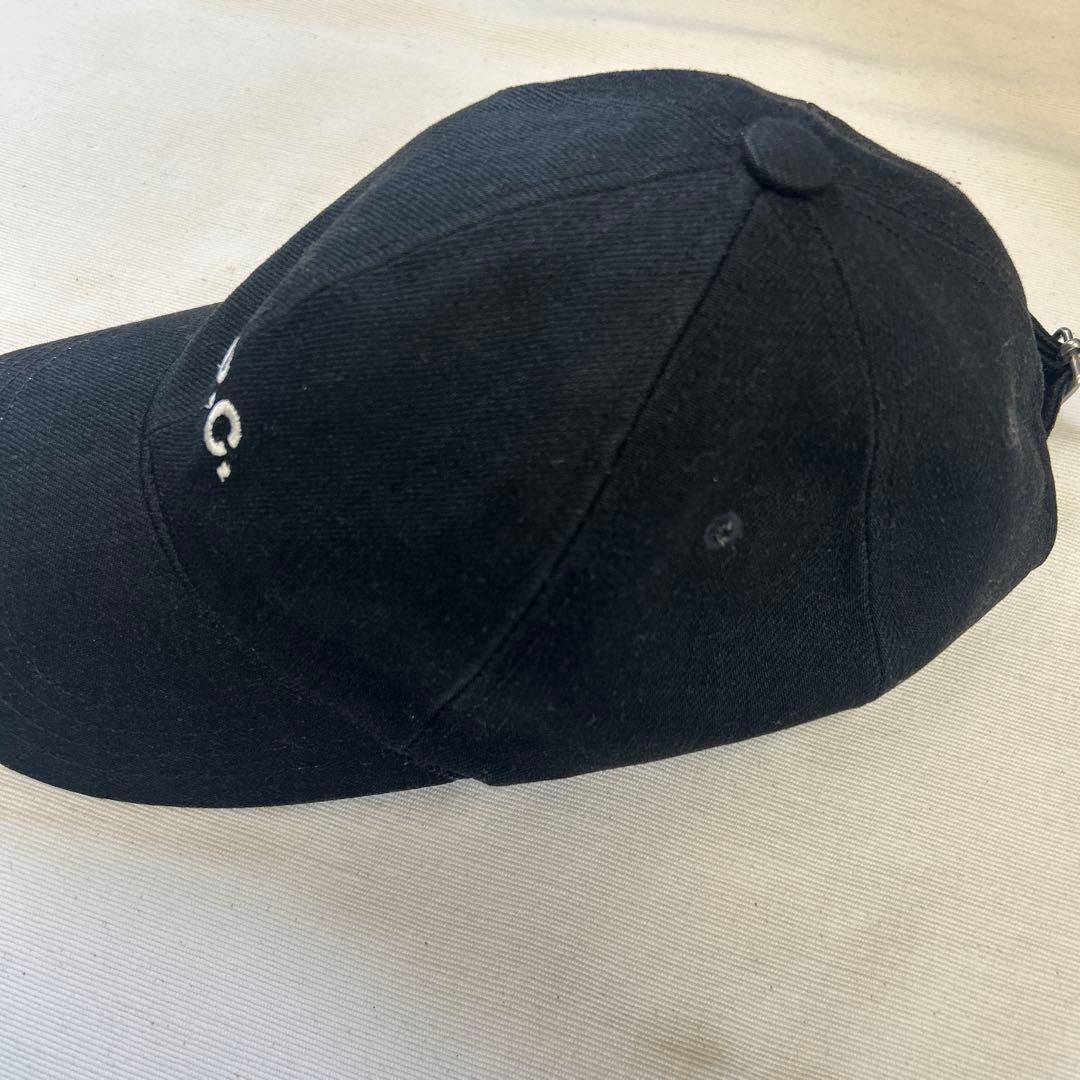 A.P.C. 【美品】 ベースボールコットンストレッチキャップ　BLACK