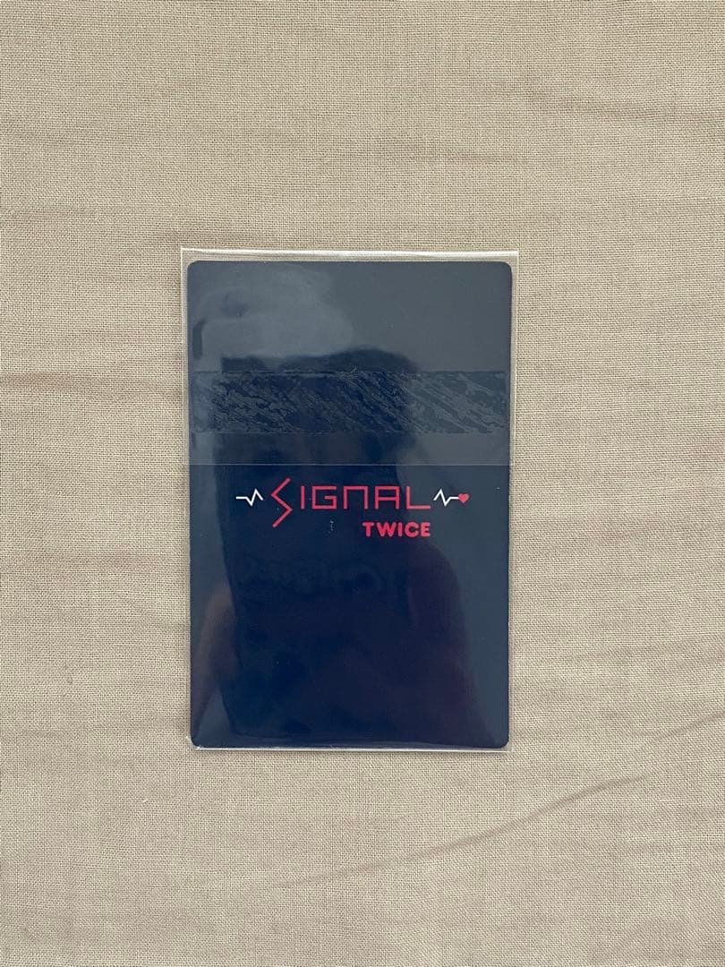 TWICE チェヨン　サノク　Signal トレカ