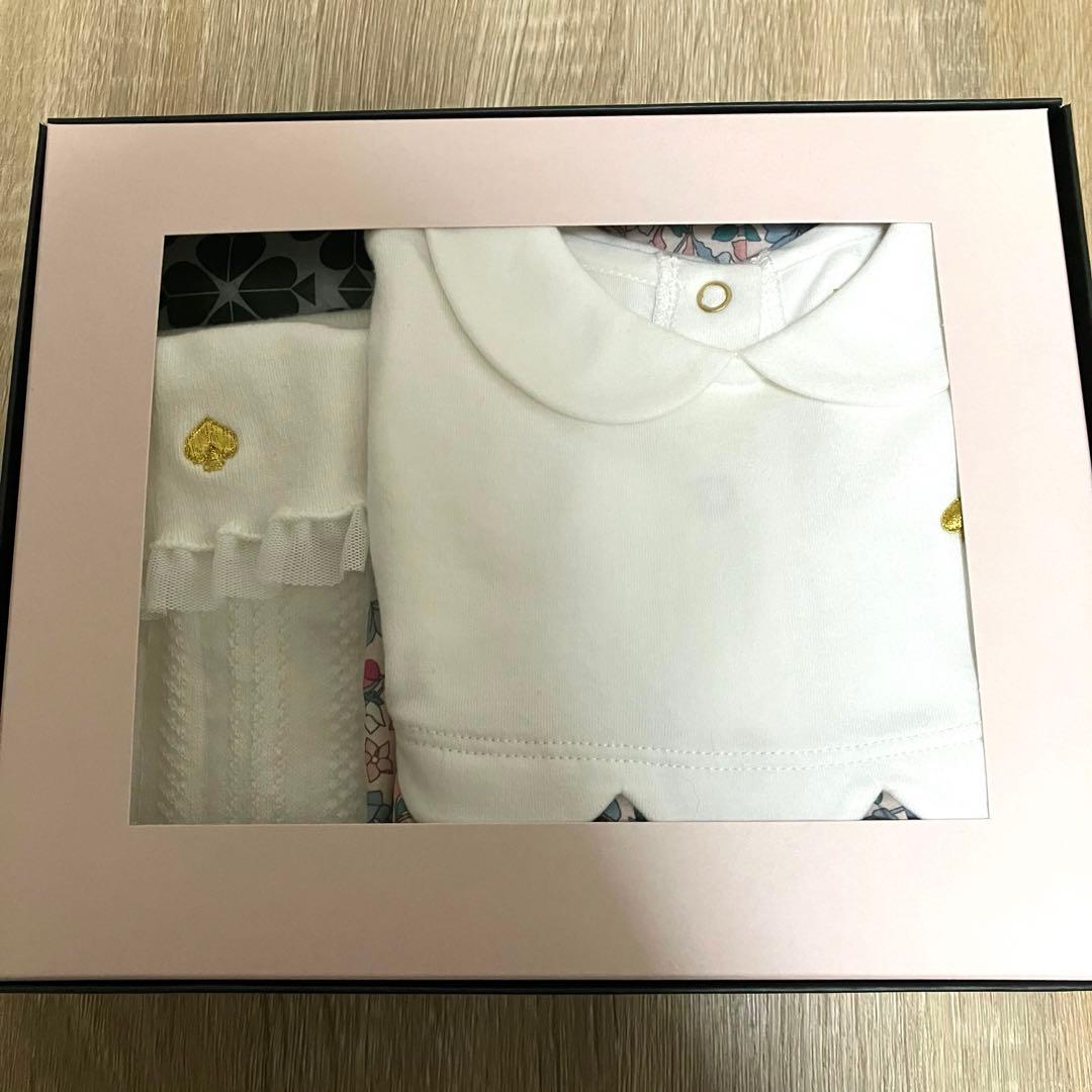 kate spade フラワーベッドドッキングワンピース　ソックス付き
