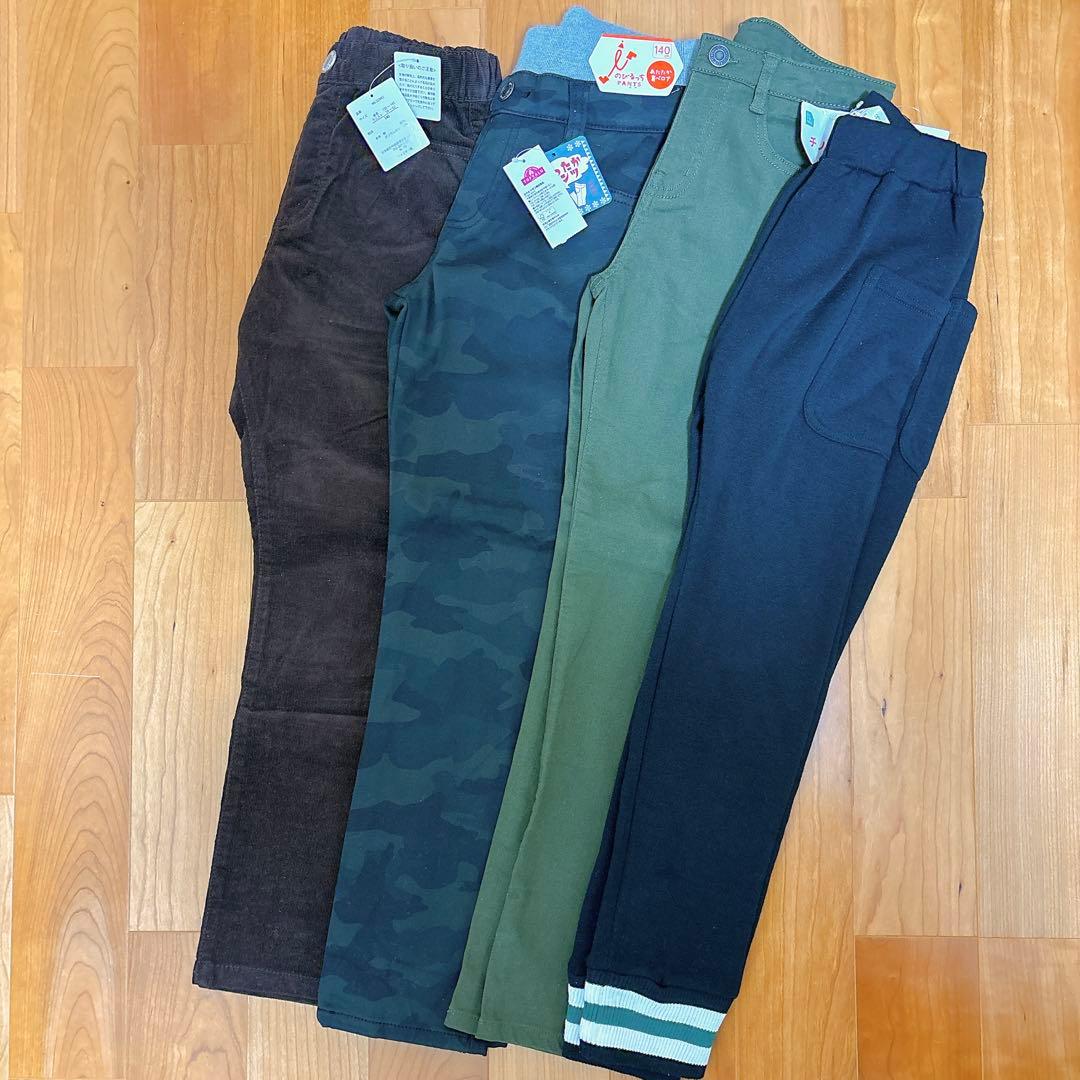 【新品】男の子 長袖 トップス パンツ 冬服 秋冬 まとめ売り 140㎝
