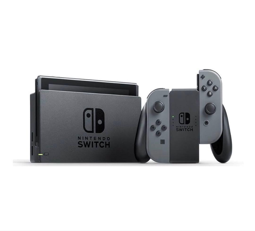 新品未開封　Nintendo Switch カスタマイズ　グレー　箱あり