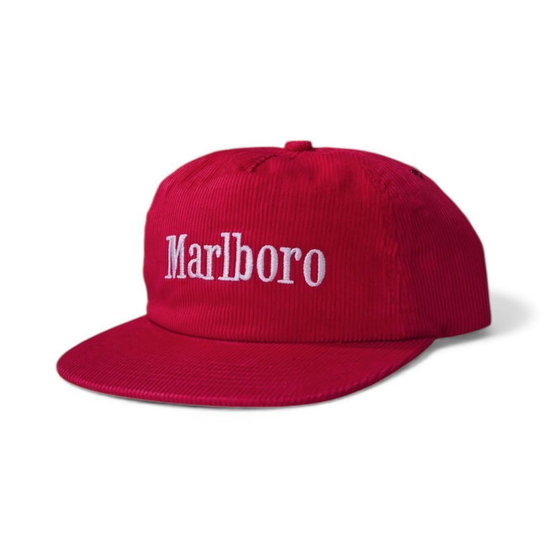 マルボロ Marlboro コーデュロイキャップ CAP 鳩目 アイレット