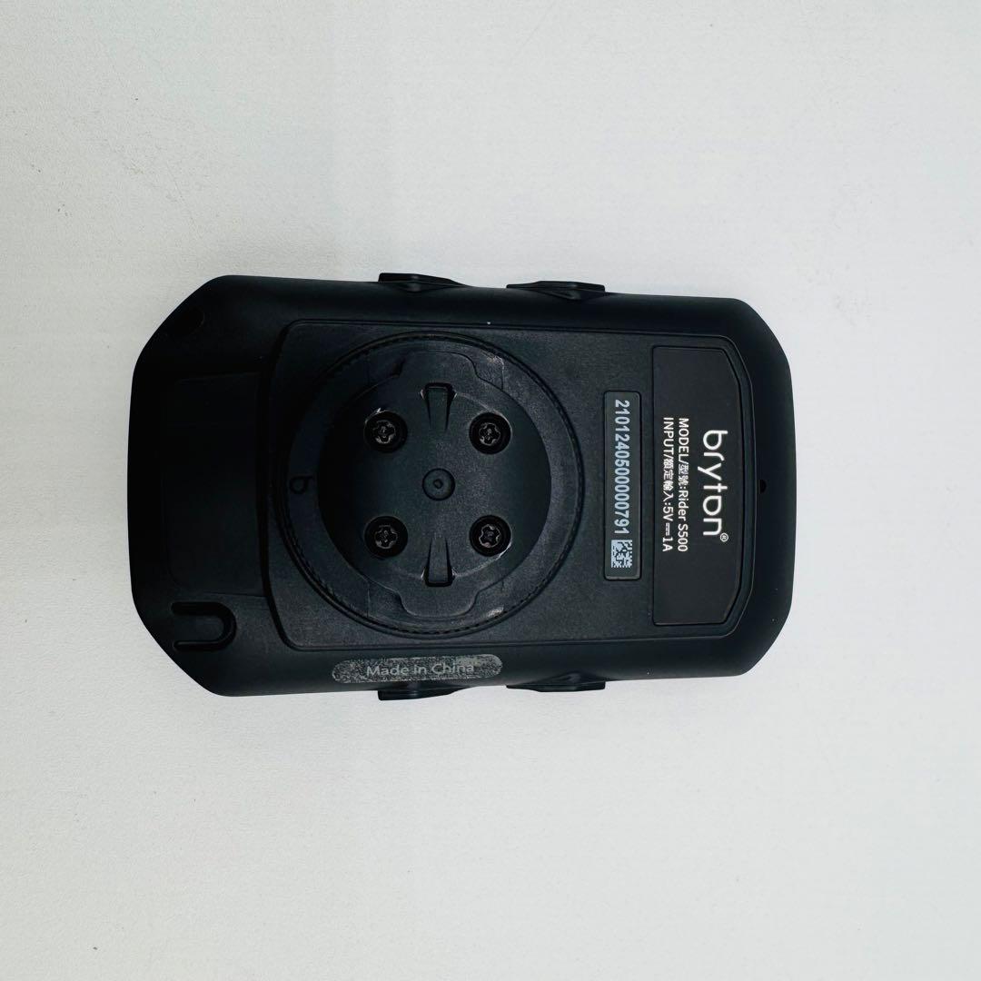 【極美品】Bryton Rider S500 GPSバイクコンピューター