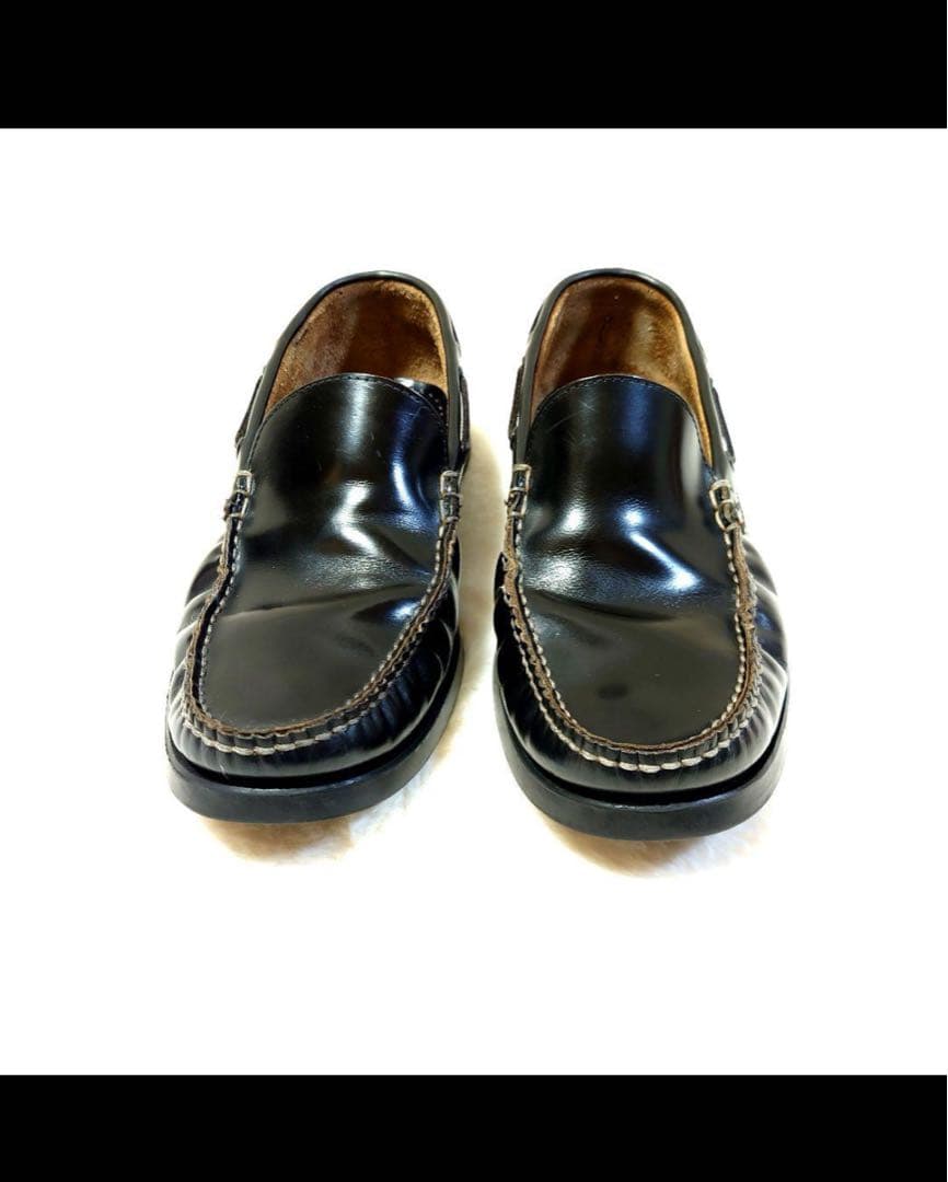 Paraboot✕BEAMS別注 CORSE コルス ブラック モカシンシューズ