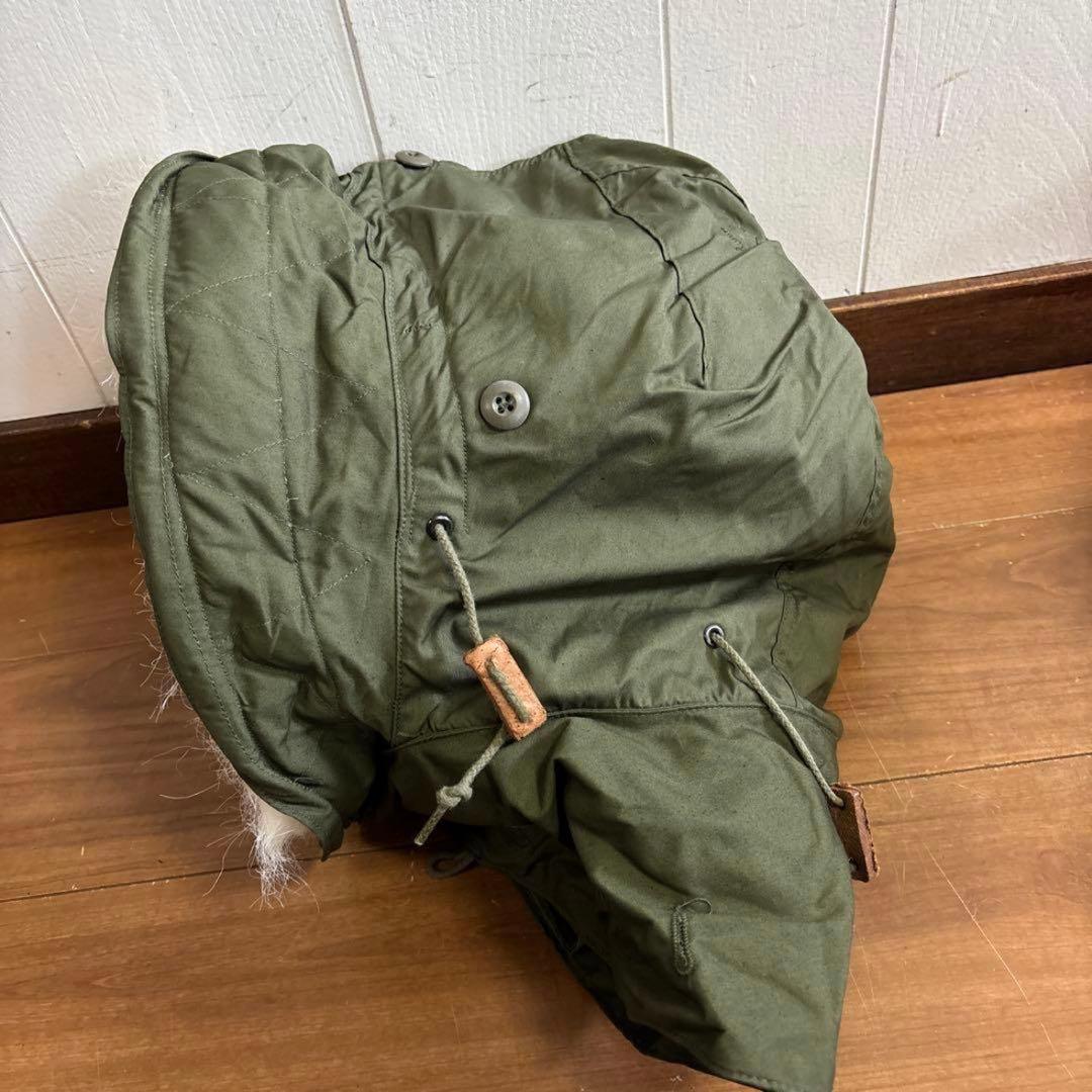 デッドストック　米軍実物　80s M65 フィッシュテールパーカーフード⑦