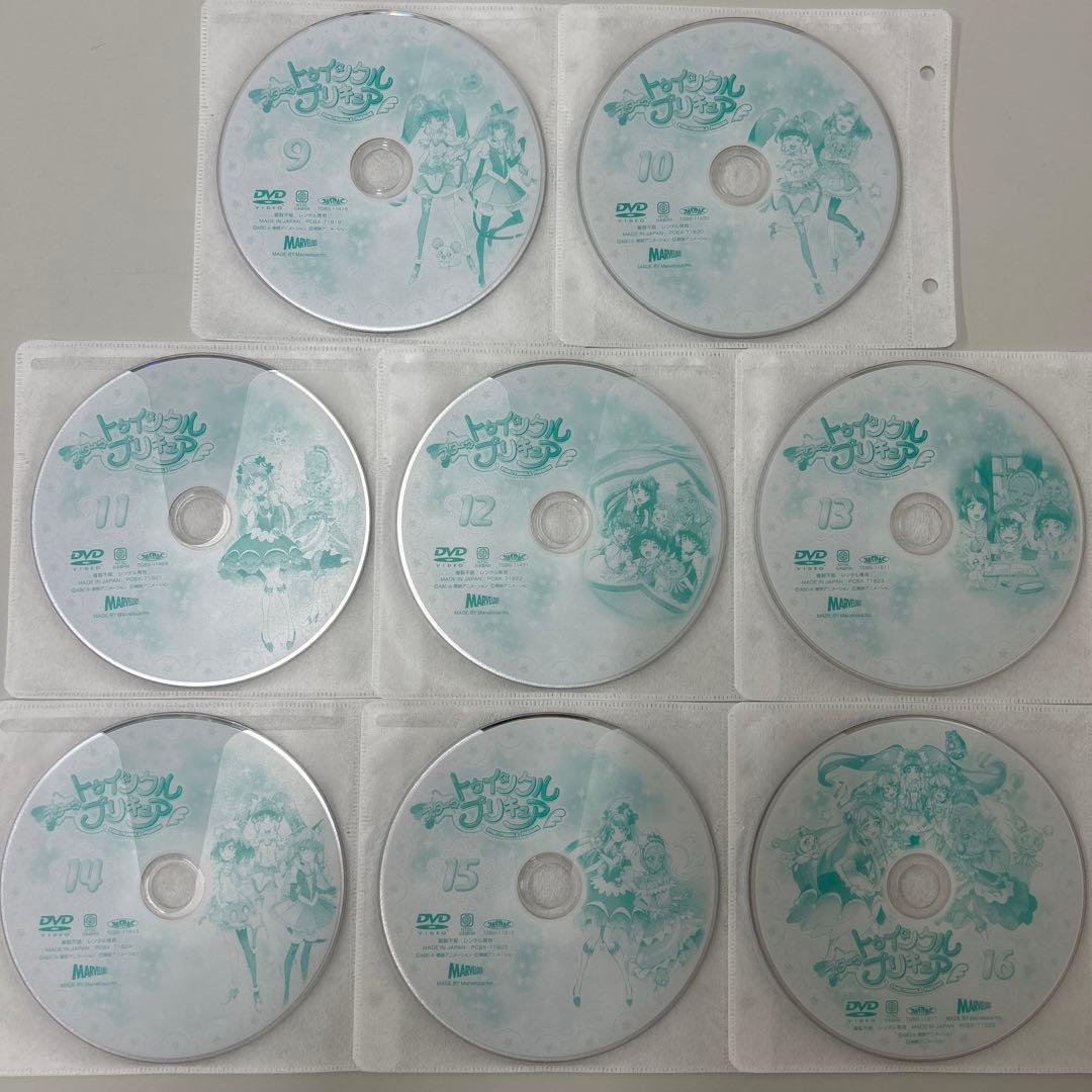 スター☆トゥインクルプリキュア　DVD 全16巻　全巻セット　レンタル落ち