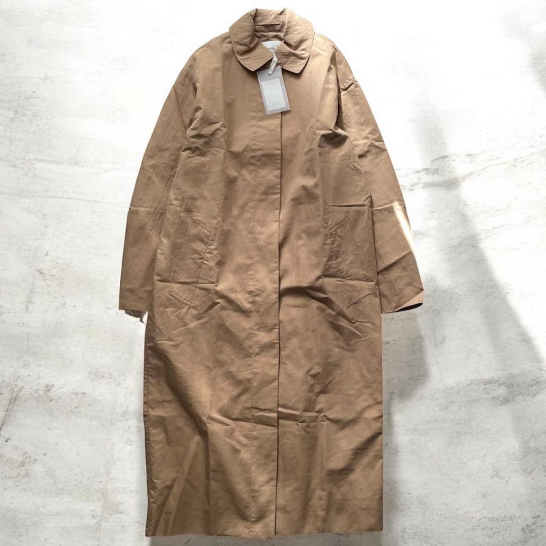 【新品】TODAYFUL ステンカラーオーバーコート ベージュ 36 S