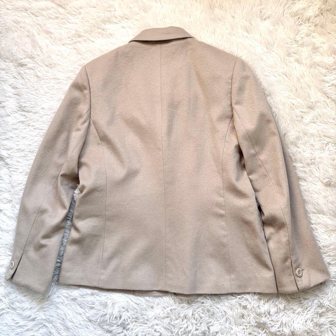 【新品】cash カシミヤ100% テーラードジャケット　大きいサイズ 15AR