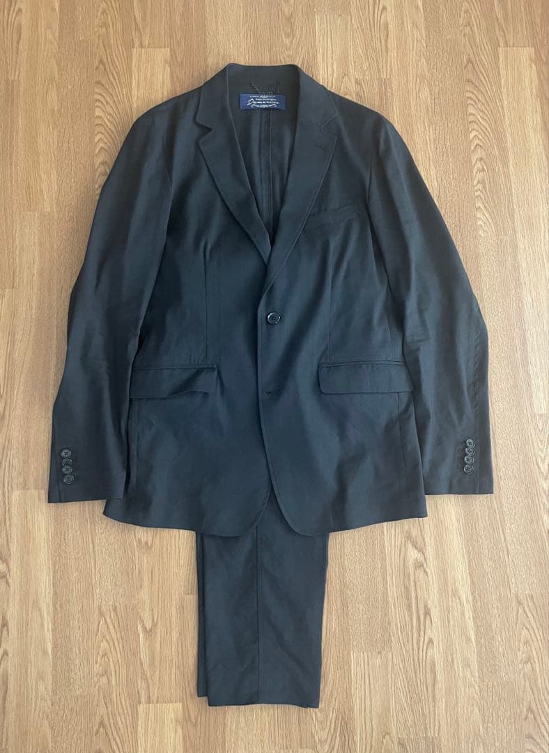 ダメリーノ リネンストレッチ セットアップ スーツ