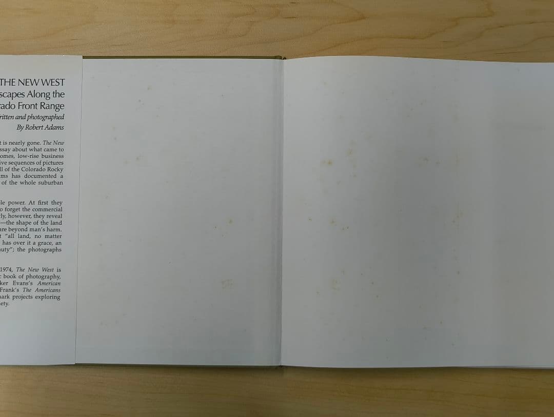 アート・デザイン・音楽 the new west robert adams steidl