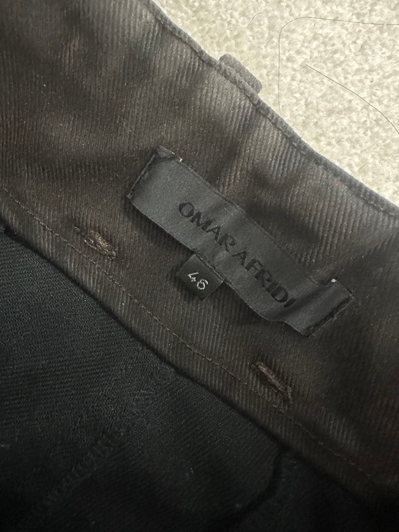 パンツ OMAR AFRIDI WASHED PINA TROUSERS