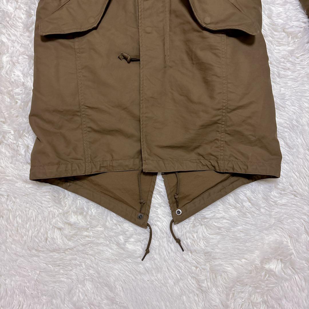 極美品 AMERICAN RAG CIE モッズコート カーキ ライナー付き S
