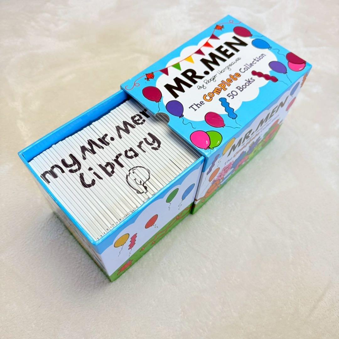 MR. MEN 50冊 英語絵本 BOX CD２枚付き 新品未使用 ミスターメン