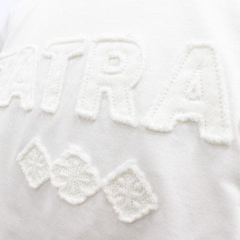 ◇美品 TATRAS パッチワークロゴ クルーネック TATO 2024SS