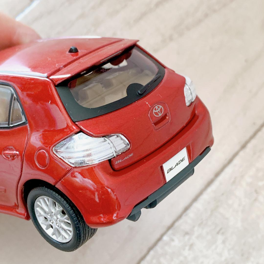 トヨタ カラーサンプル ミニカー ブレイド　1/30　BLADE　赤　レッド