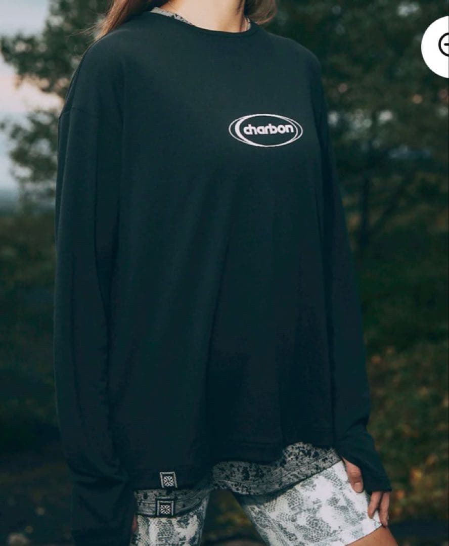 ウォーキング・ランニングウェア charbon DRY SMOOTH LONG SLEEVE T-SHIRTS