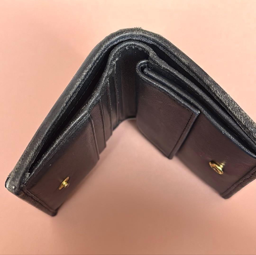 miumiu 財布 二つ折り ブラック マテラッセ