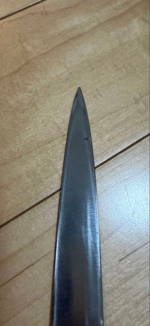 高鳳正國　水焼本焼　ふぐ引き　尺　黒檀柄 鞘付き　値引き交渉可