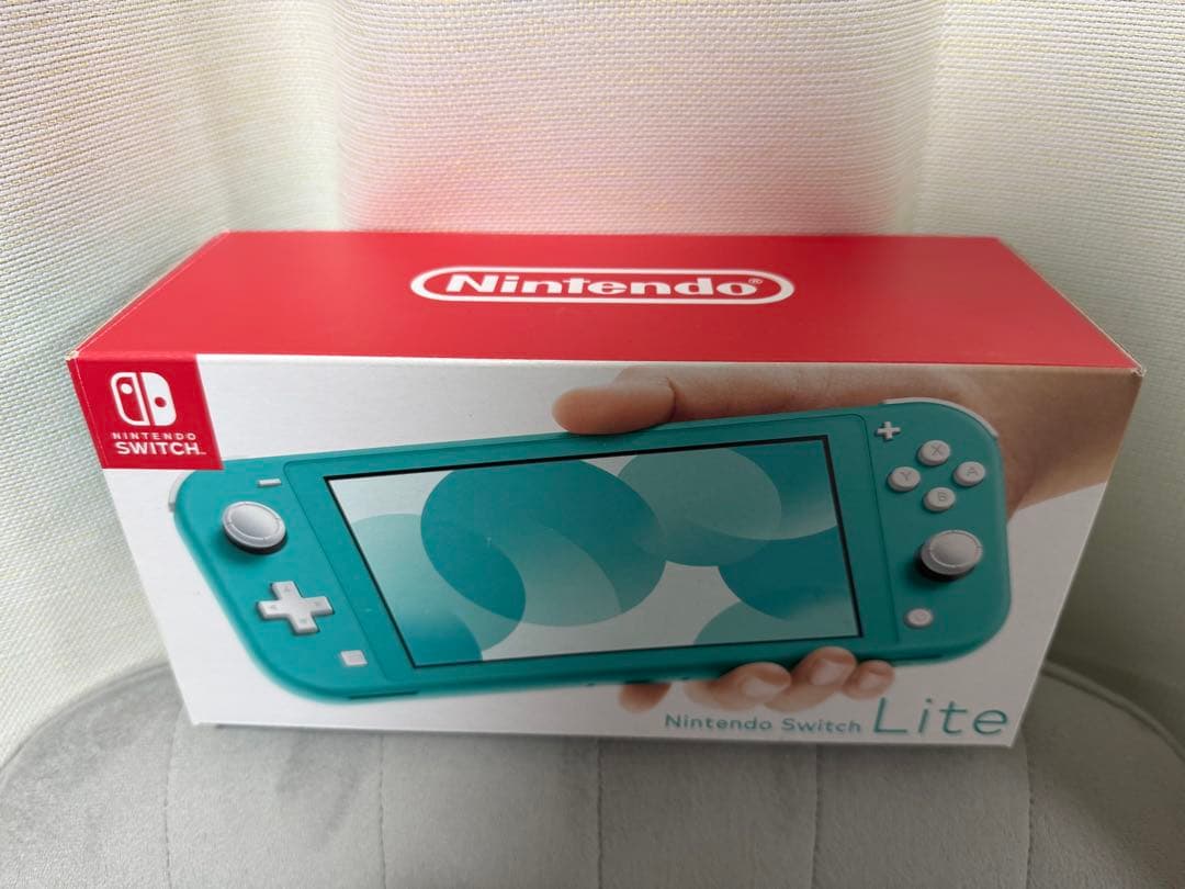 Nintendo Switch Lite ターコイズ （箱、ポーチ付き)
