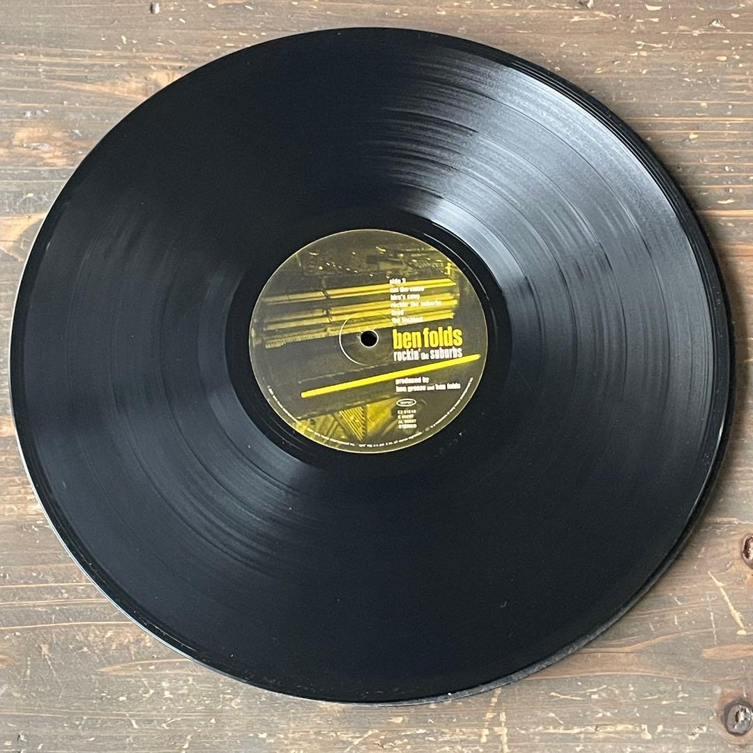 【LP】BEN FOLDS/ rockin' the suburbsレコード