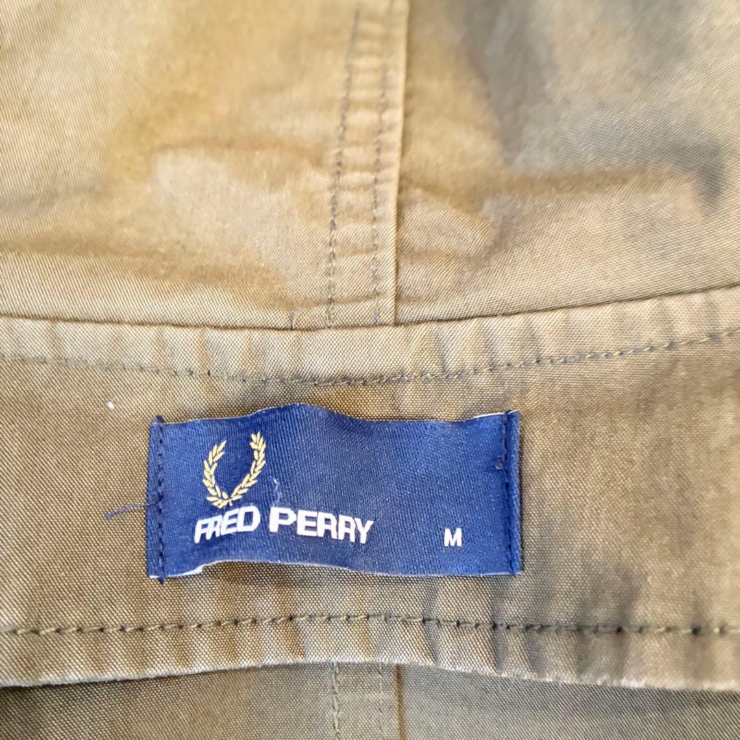 FRED PERRY 3way モッズコート 迷彩ライナー カーキ M