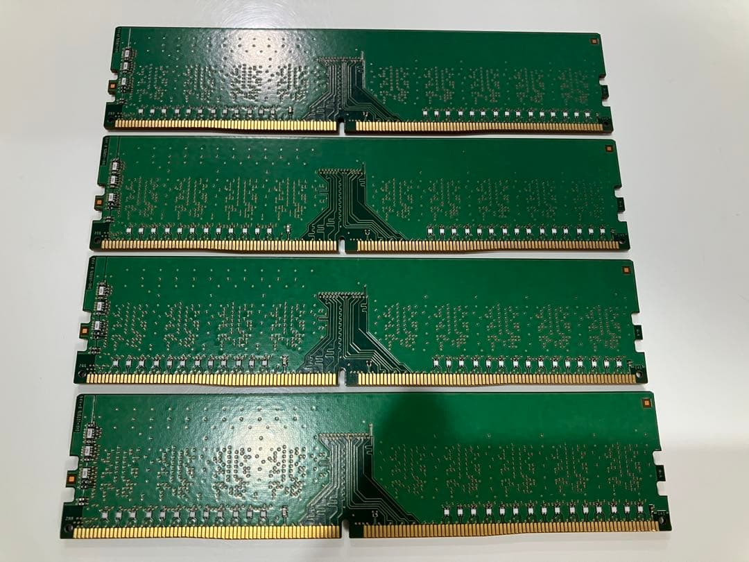 SK hynix DDR4 メモリ4枚 16GB