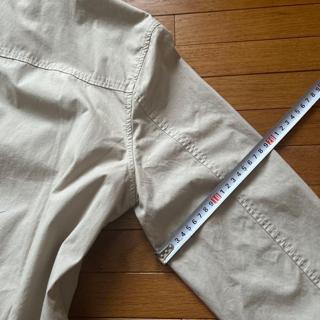 【マリマリ3】　Barbour ベージュ ジップアップジャケットブルゾンM