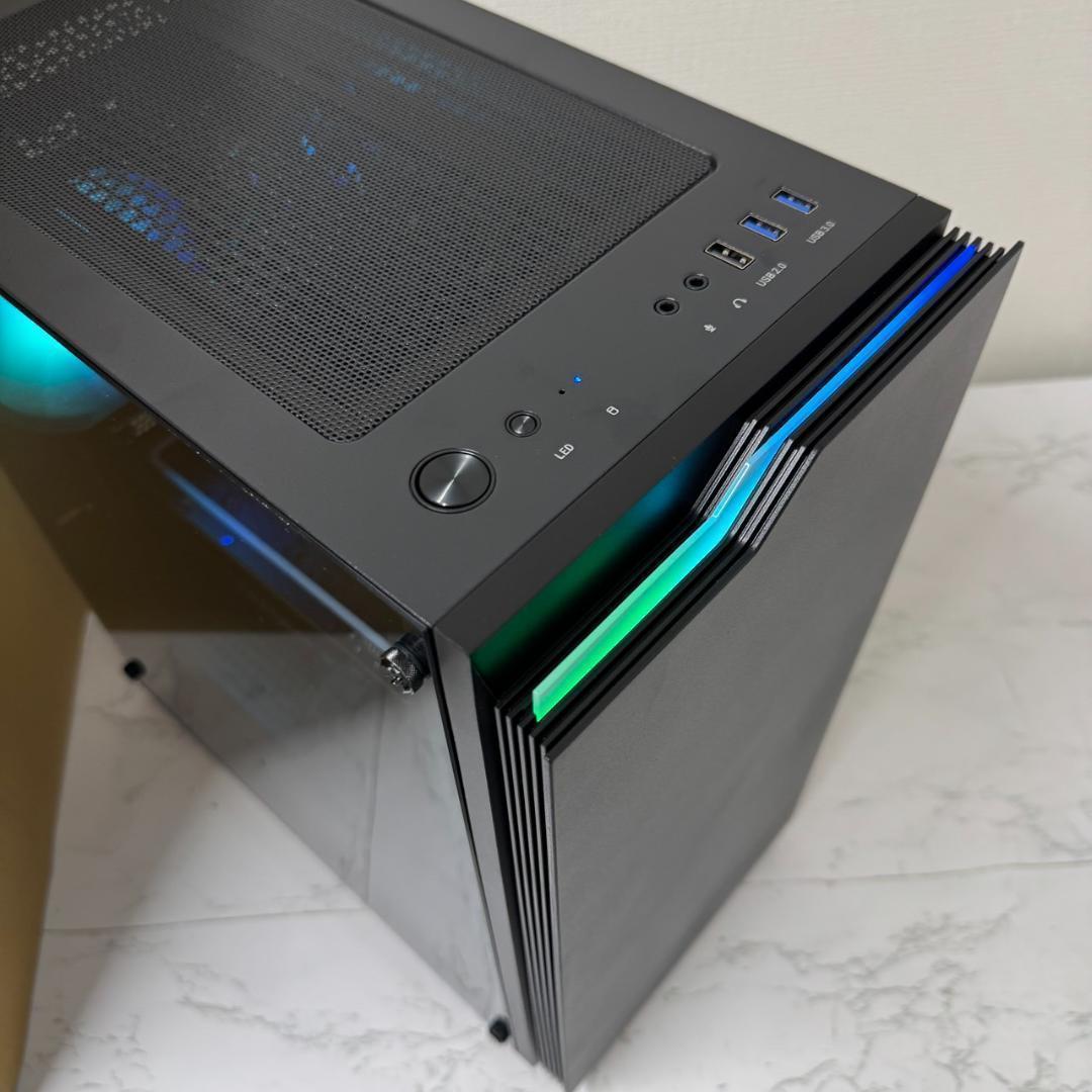 【即納激安】RTX3060搭載ゲーミングPCフルセット?新品ケース?T4