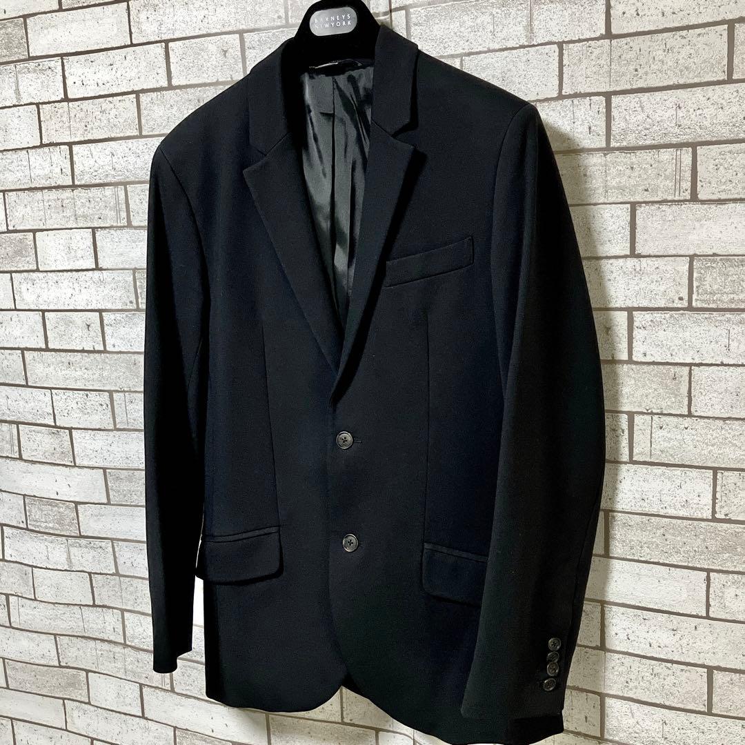 【美品】【ARMANI】テーラードジャケット　ブラック　2B ビジネス　スーツ
