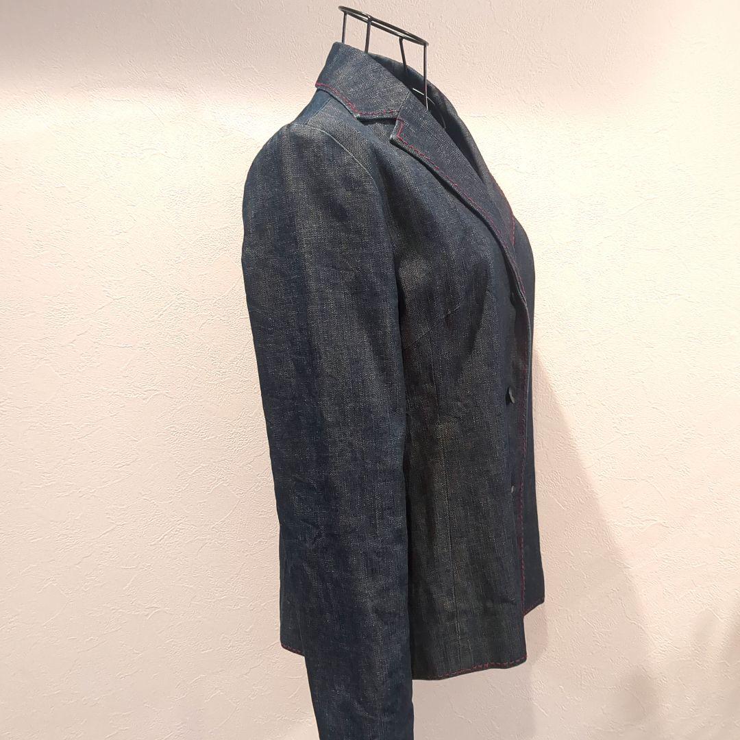 LAUTREAMONT デニム　インディゴ　テーラードジャケット　size3