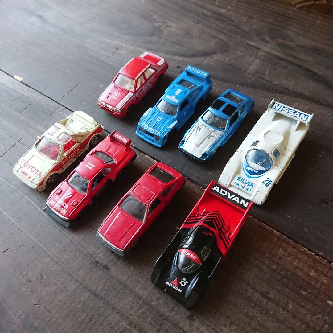 トミカ ミニカー 8台まとめ売り 昭和80年代