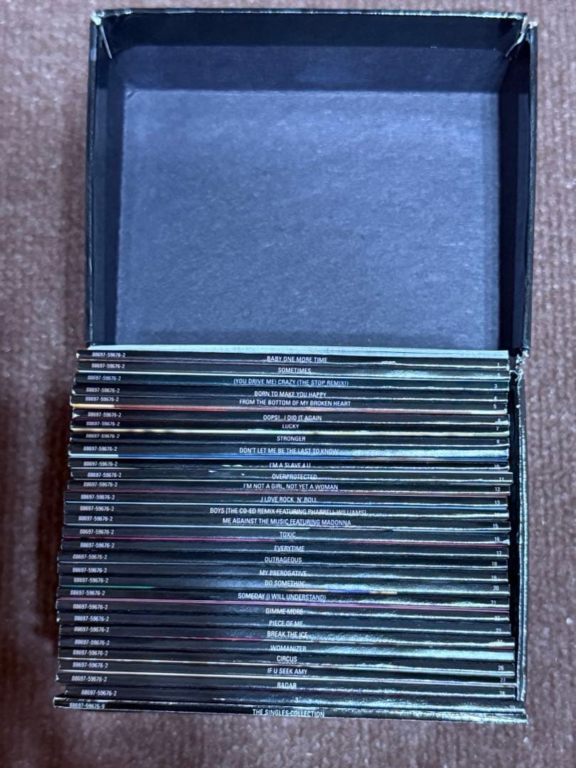 洋楽 Britney Spears The Singles Collection