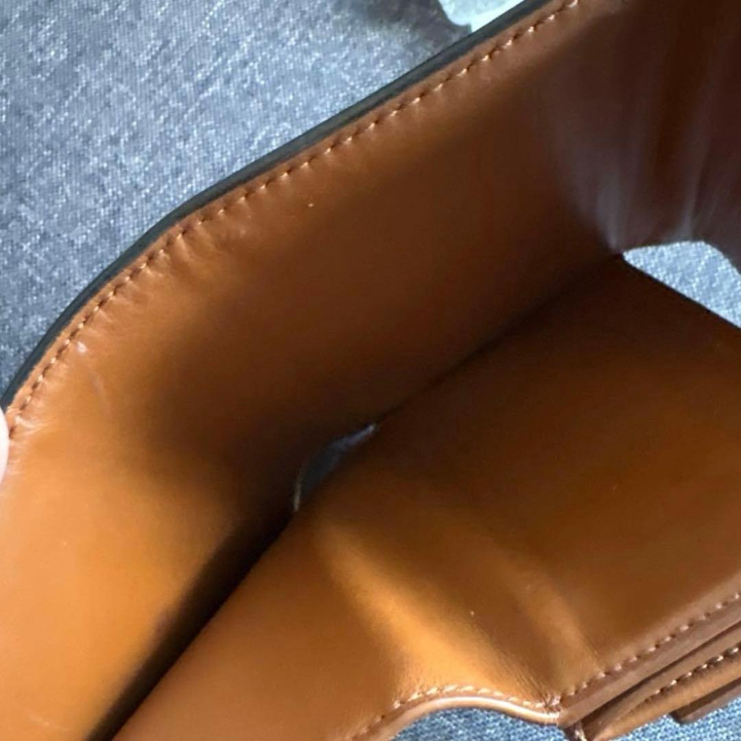 CELINE スモール フラップウォレット トリオンフ　トリオンフキャンバス