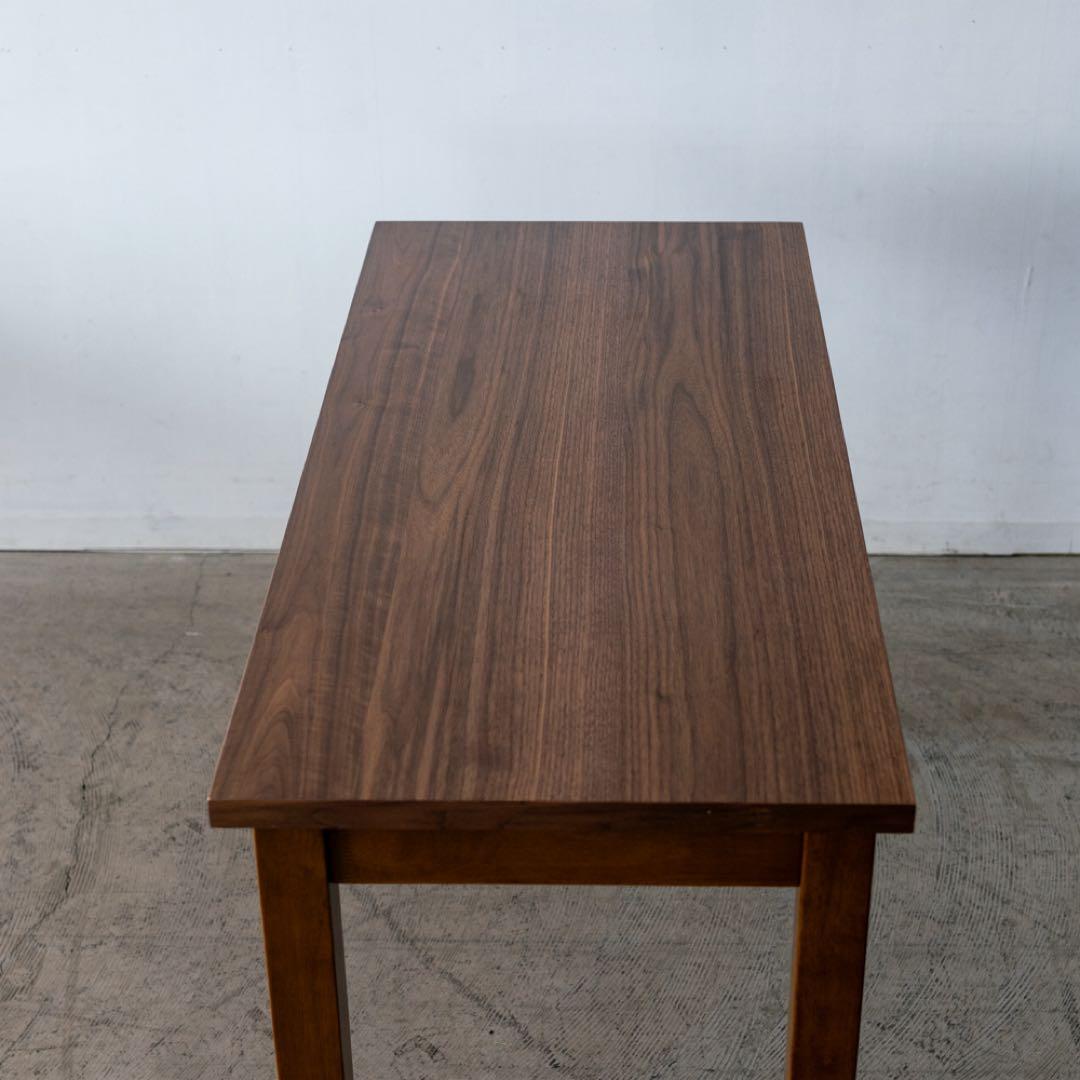 パソコンデスク 120cm 引き出し付き ウォルナット 書斎 ドレッサー