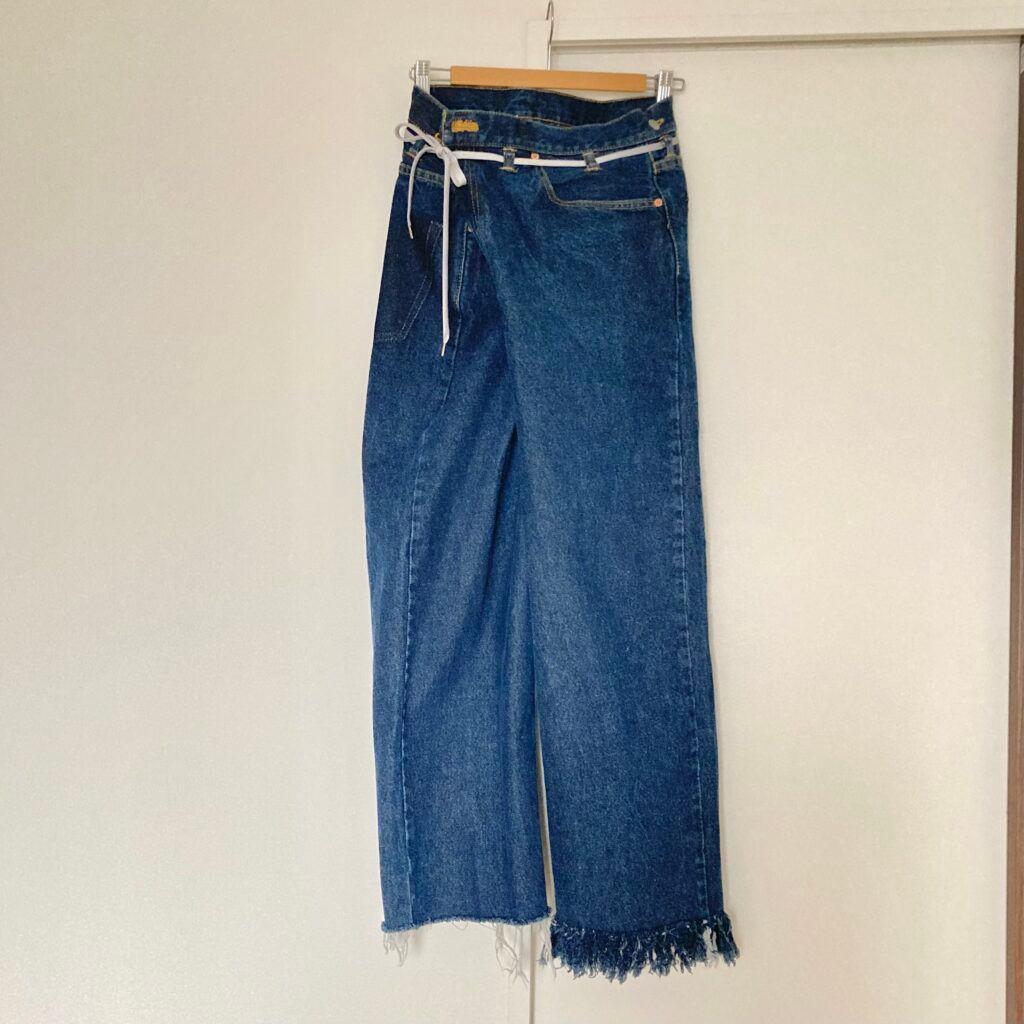 メゾンエウレカ ヴィンテージリワークバギーパンツ Sサイズ 美品
