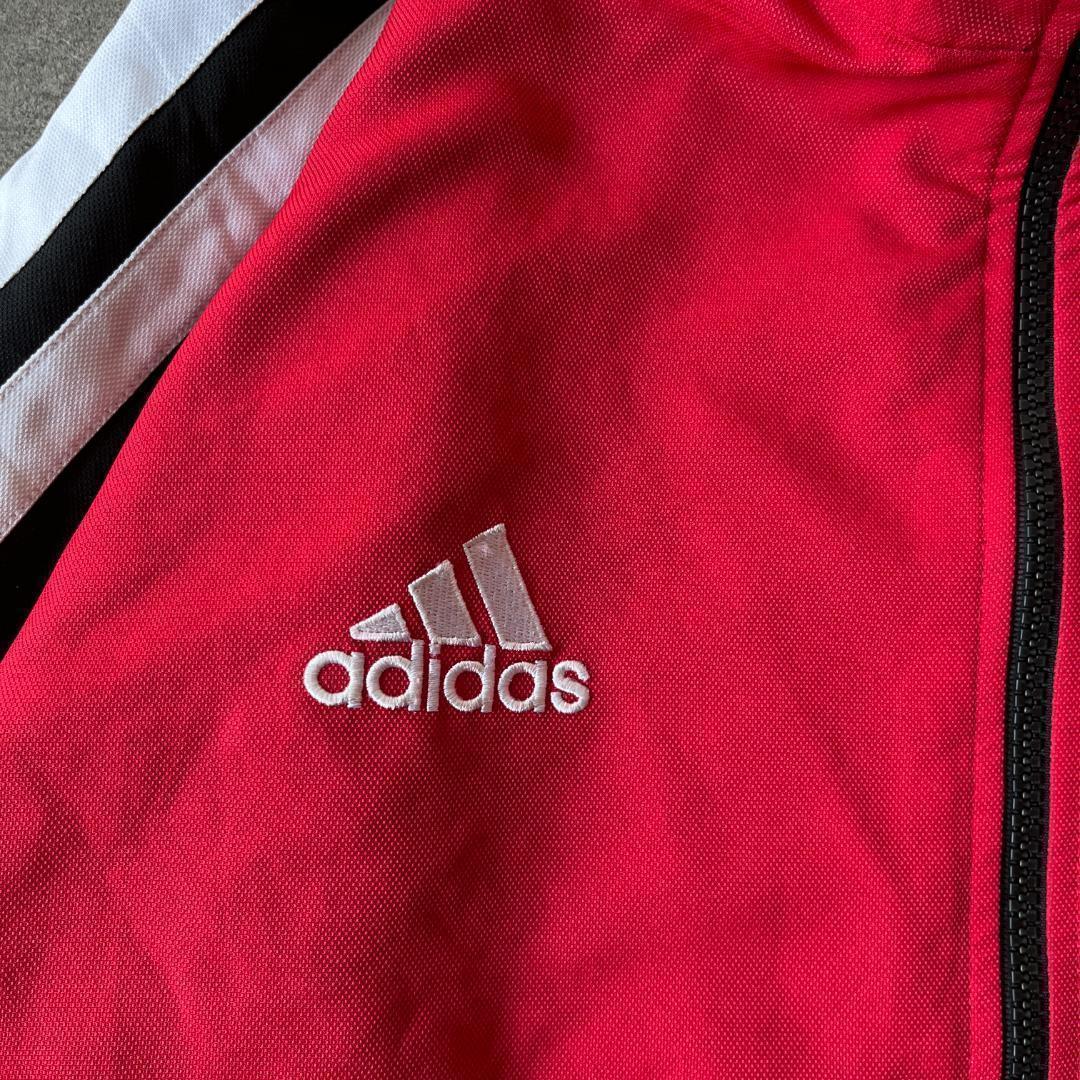 90s-00s adidas ラグラン トラックジャケット L 万国旗 A150