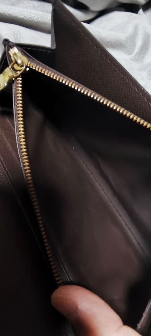 LOUIS VUITTON ポルトフォイユ　サラ　ダミエ　長財布