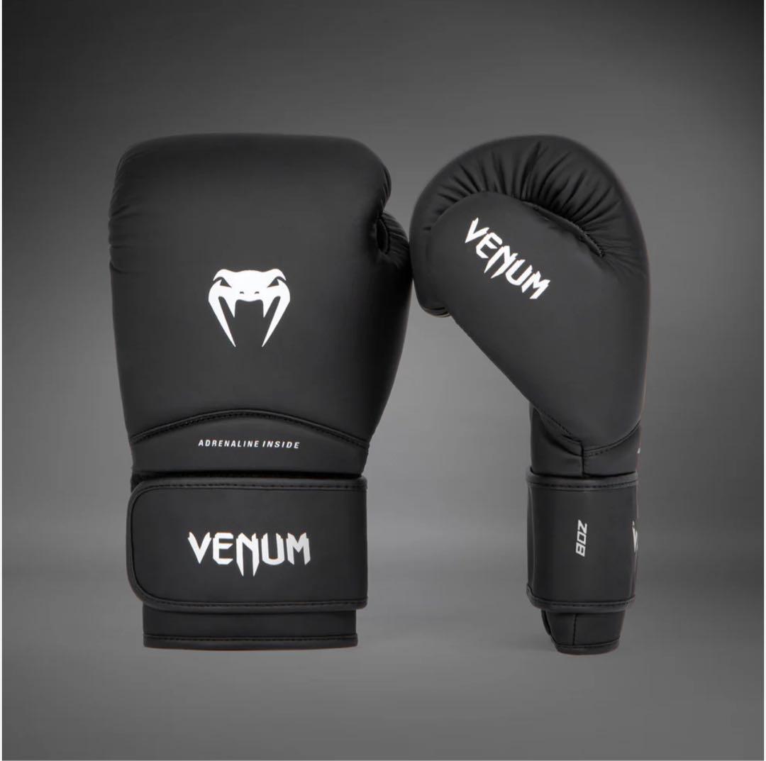 【ケース付き】Venum ボクシンググローブ 8oz ブラック