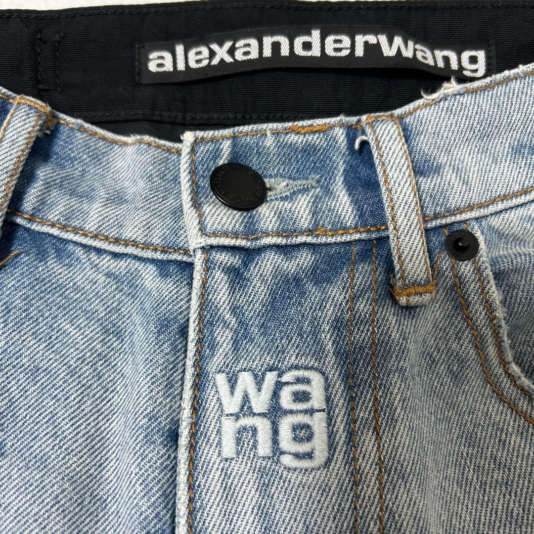 【正規品】完売品 ALEXANDER WANG ハイブリッドナイロンカーゴデニム